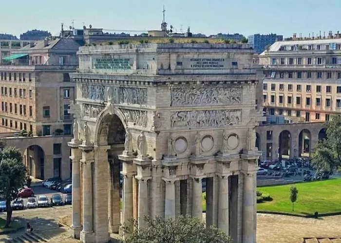 In Piazza Colombo Genova