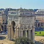 In Piazza Colombo Genua